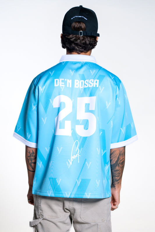 RETRO JERSEY - BLUE