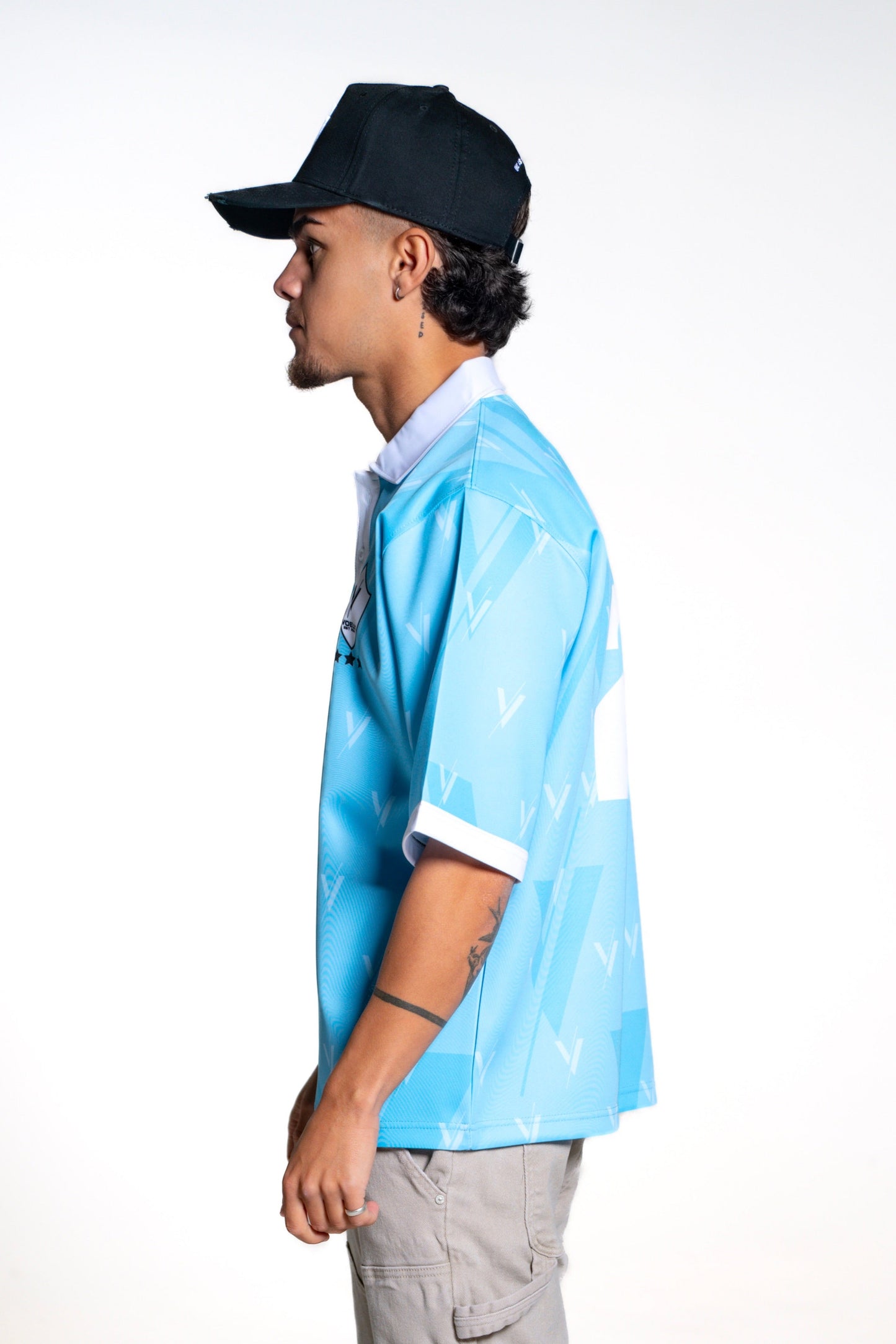 RETRO JERSEY - BLUE